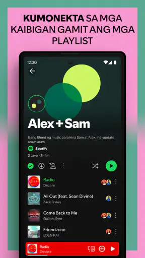 Spotify: Music at Podcasts screenshot