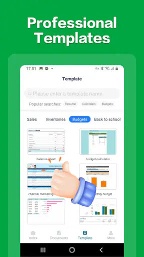 Spreadsheet Editor:excel,word screenshot