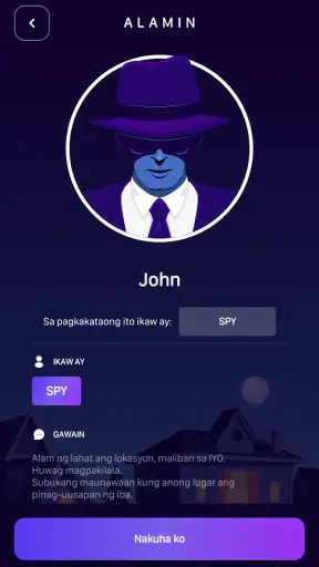 SpyFall: Hanapin ang Spy screenshot