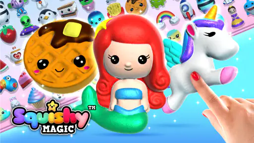 Squishy Magic: 3D Toy Coloring screenshot