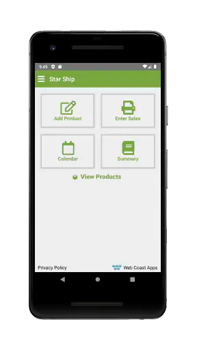 SST, Sari Sari iPOS Terminal screenshot