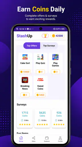 StashUp - Earn Cash & Rewards screenshot