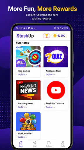 StashUp - Earn Cash & Rewards screenshot