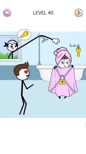 Stick Robber: Brain Puzzle screenshot