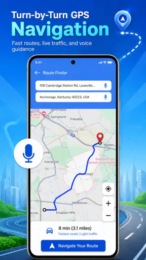 Street View Live Earth Map GPS screenshot