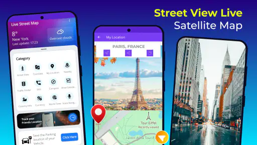 Street View Live Satellite Map screenshot