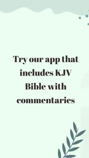 Study Bible with explanation screenshot