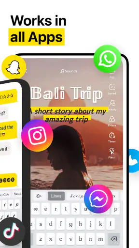 Stylish Fonts & Fancy Keyboard screenshot