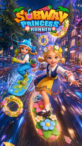 Subway Princess Runner screenshot