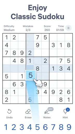 Sudoku.com - Classic Sudoku screenshot
