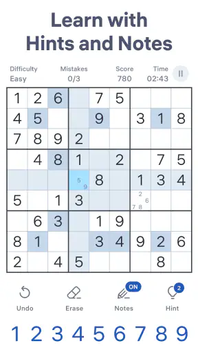 Sudoku.com - Classic Sudoku screenshot