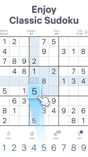 Sudoku.com - Classic Sudoku screenshot