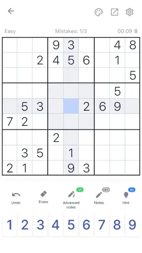 Sudoku - Klasikong Palaisipan screenshot