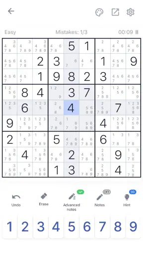 Sudoku - Klasikong Palaisipan screenshot