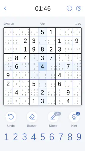 Sudoku Master! screenshot