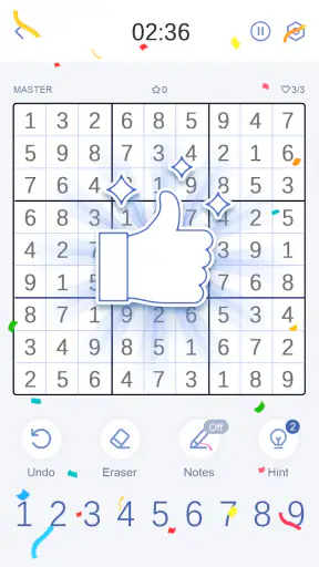 Sudoku Master! screenshot
