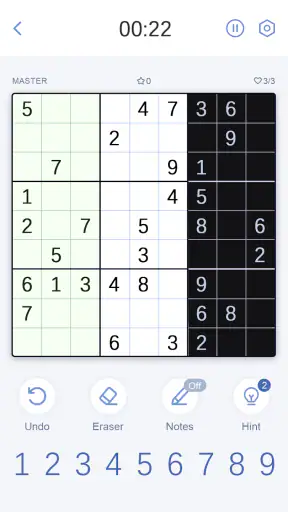 Sudoku Master! screenshot