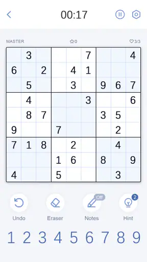 Sudoku Master! screenshot