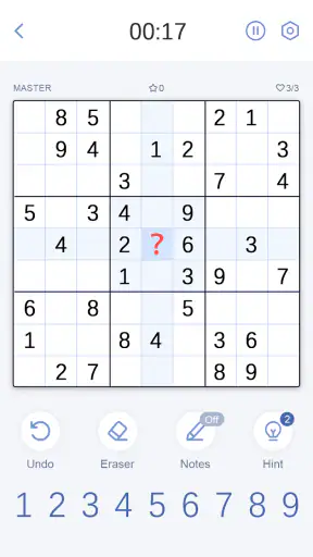 Sudoku Master! screenshot
