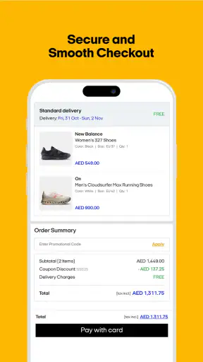 Sun & Sand Sports Shopping App screenshot