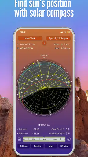 Sun Seeker: Sunlight Tracker screenshot