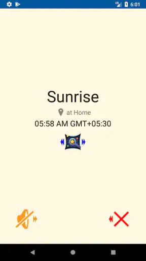 Sunrise Sunset Calculator screenshot