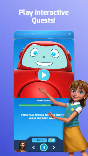Superbook Kids Bible App screenshot