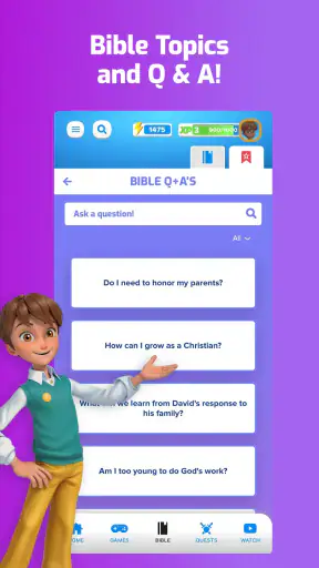 Superbook Kids Bible App screenshot