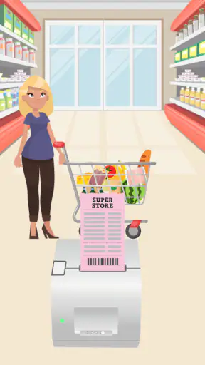 Supermarket Cashier Simulator screenshot