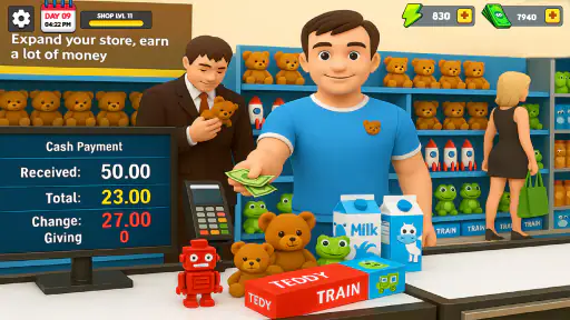 Supermarket Simulator Toymart screenshot