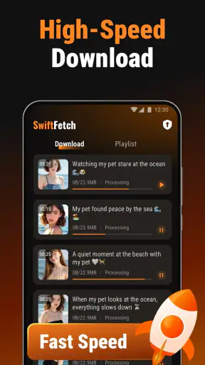 Swift Fetch - Video Downloader screenshot