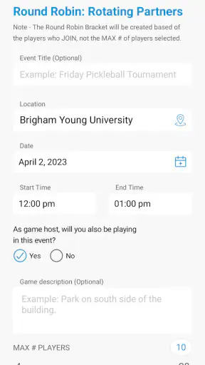 Swish Sports screenshot