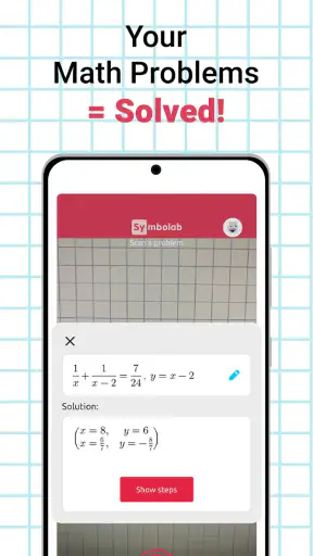 Symbolab: Math AI Photo Solver screenshot