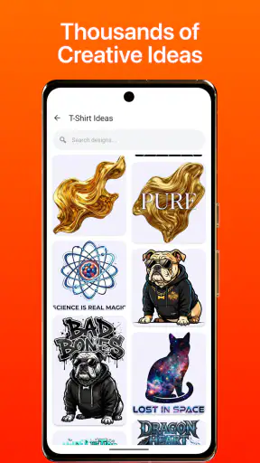 T-Shirt Design Studio screenshot