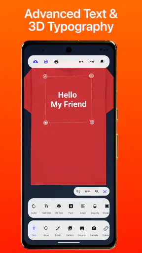 T-Shirt Design Studio screenshot