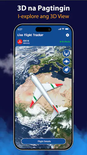 Tabaybay paipad - 3D pagtingin screenshot
