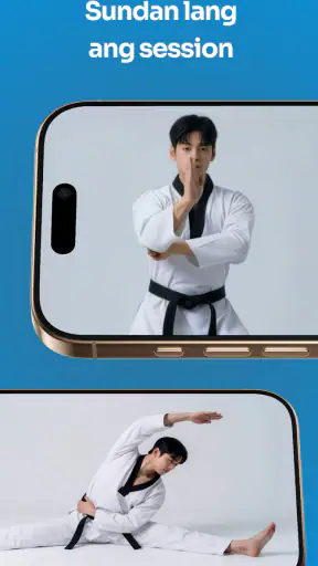 Taekwondo Kicks Training screenshot