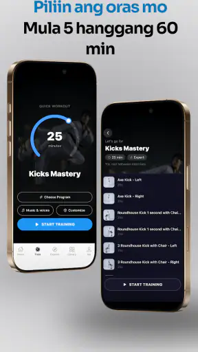 Taekwondo Kicks Training screenshot