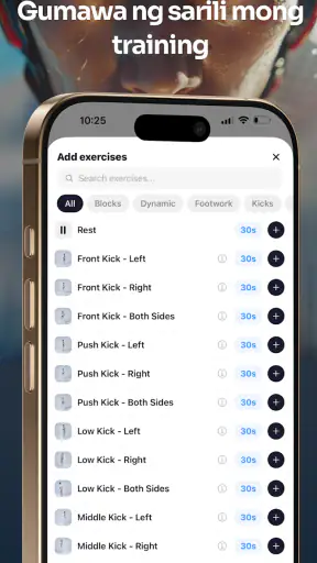 Taekwondo Kicks Training screenshot