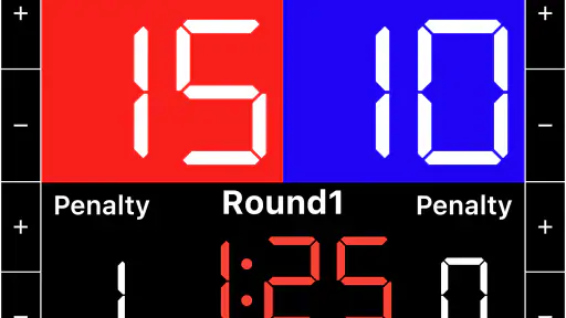 Taekwondo Scoreboard screenshot