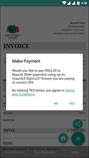 Tagagawa ng Invoice screenshot