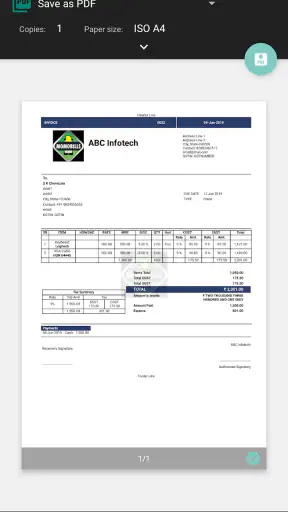 Tagagawa ng Invoice screenshot