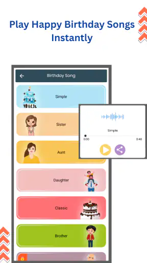 Tagagawa ng video ng kaarawan screenshot