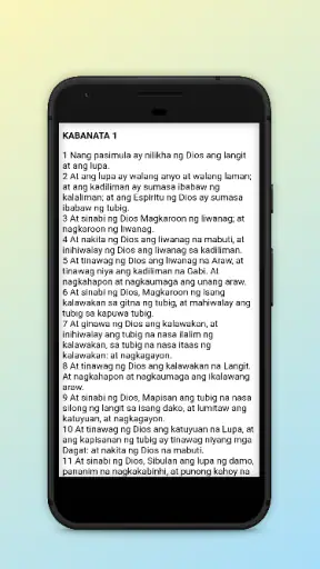Tagalog Bible - Audio Offline screenshot