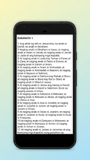 Tagalog Bible - Audio Offline screenshot
