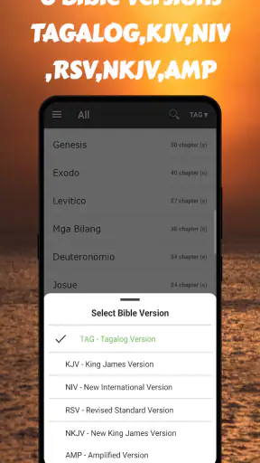 Tagalog Bible -Tagalog+KJV+NIV screenshot