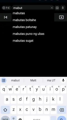 Tagalog diksyunaryo screenshot