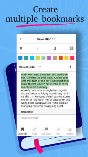 Tagalog English Bible: KJV screenshot
