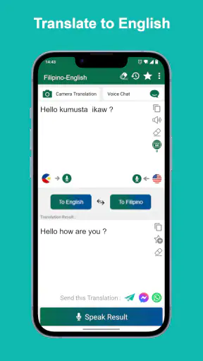 Tagalog tagasalin screenshot