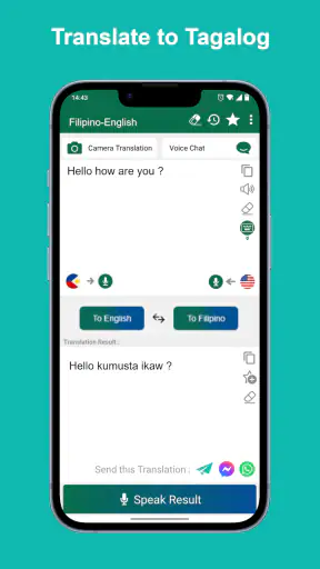 Tagalog tagasalin screenshot